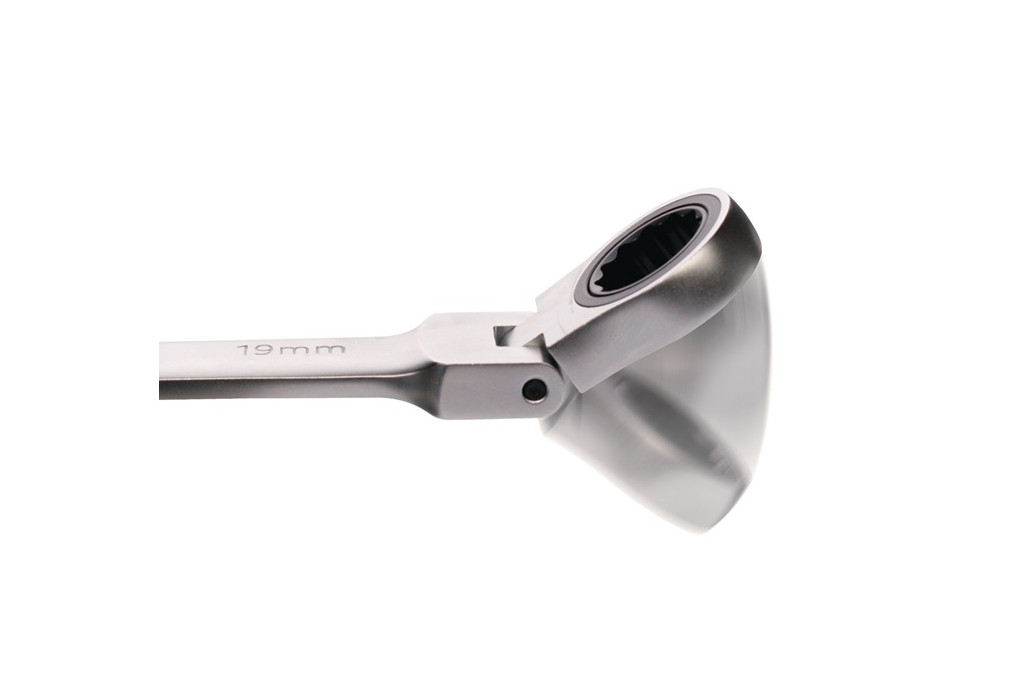 Maulringratschenschlüssel SW 19mm L.250mm Rings.flex.TECWERK