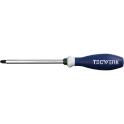 Schraubendreher Gr.PZD 3 Klingen L.150mm 3K Griff 6KT Kl. Ans.TECWERK