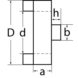 Mitnehmerring f.Spann D.22mmmm TECWERK