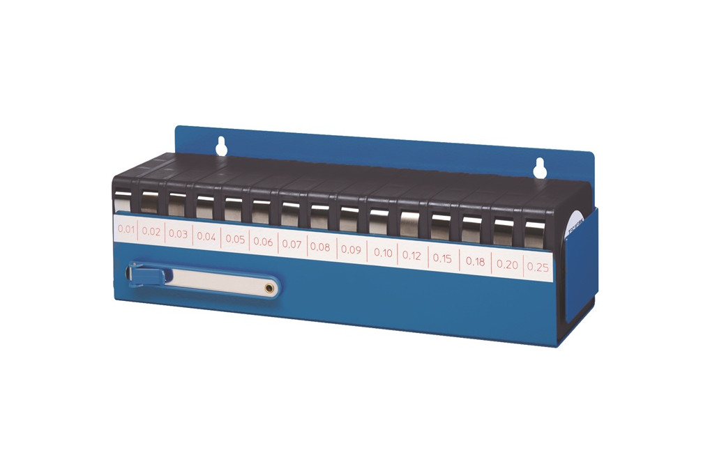 Fühlerlehrenbandset 0,01 0,25mm INOX L.5m B.12,7mm TECWERK