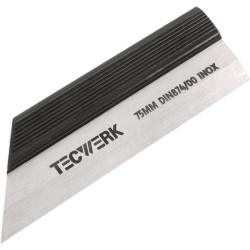 Haarlineal DIN 874 00 L.75mm Spezialstahl Q.23x5mm TECWERK