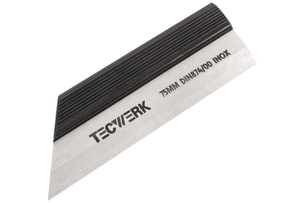 Haarlineal DIN 874 00 L.75mm Spezialstahl Q.23x5mm TECWERK