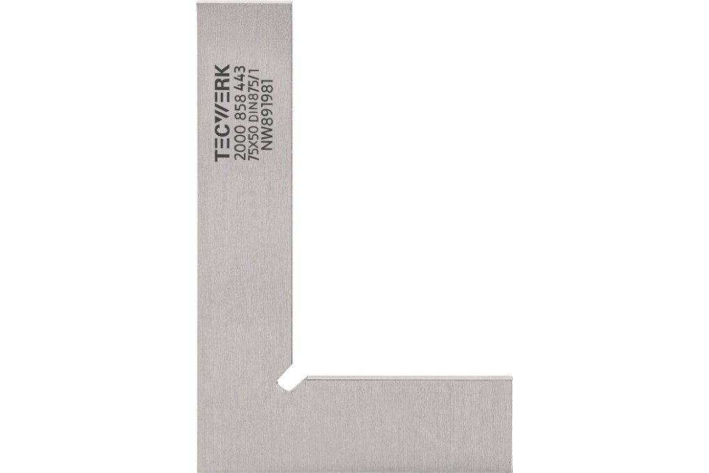 Winkel DIN 875 I Schenkel L.150x100mm o.Anschlag TECWERK