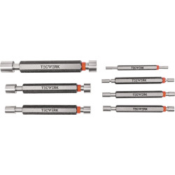 Grenzlehrdornsatz H7 je 1 St.3,4,5,6,8,10,12mm m.Gut Auss.TECWERK