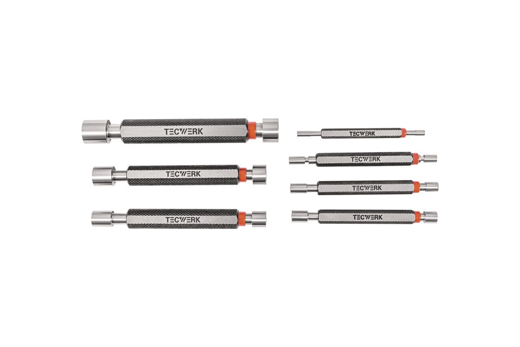 Grenzlehrdornsatz H7 je 1 St.3,4,5,6,8,10,12mm m.Gut Auss.TECWERK