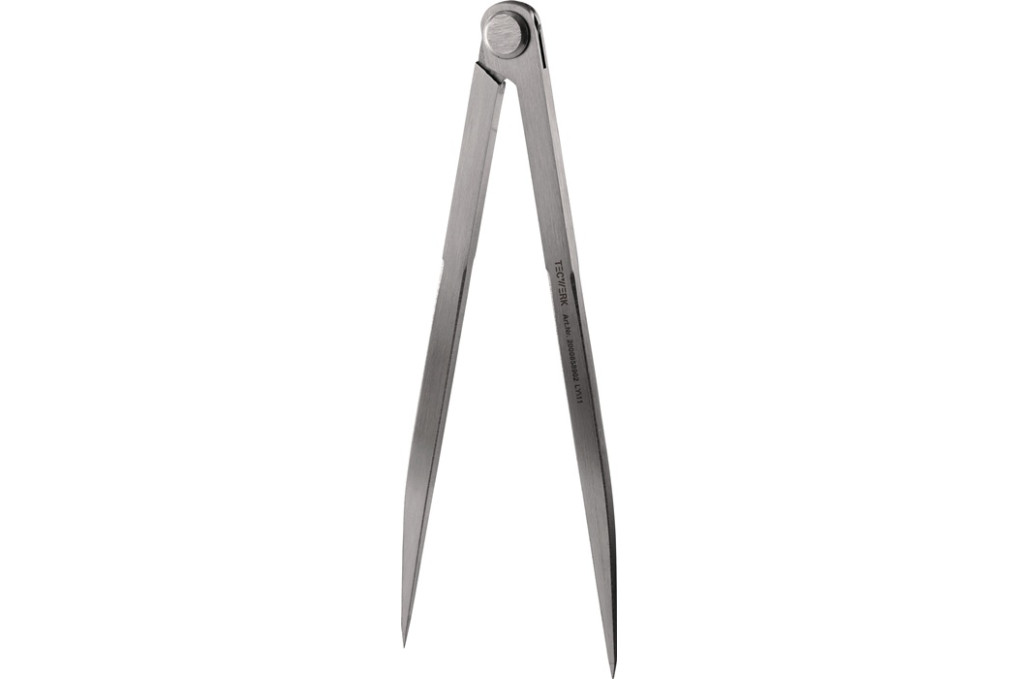 Spitzzirkel L.300mm m.Nietscharnier TECWERK Spitzzirkel L.300mm m.Nietscharnier TECWERK