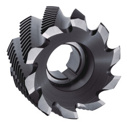 Walzenstirnfräser DIN 1880 Typ NR D.63mm HSS Co5 TiCN Z.8 TECWERK