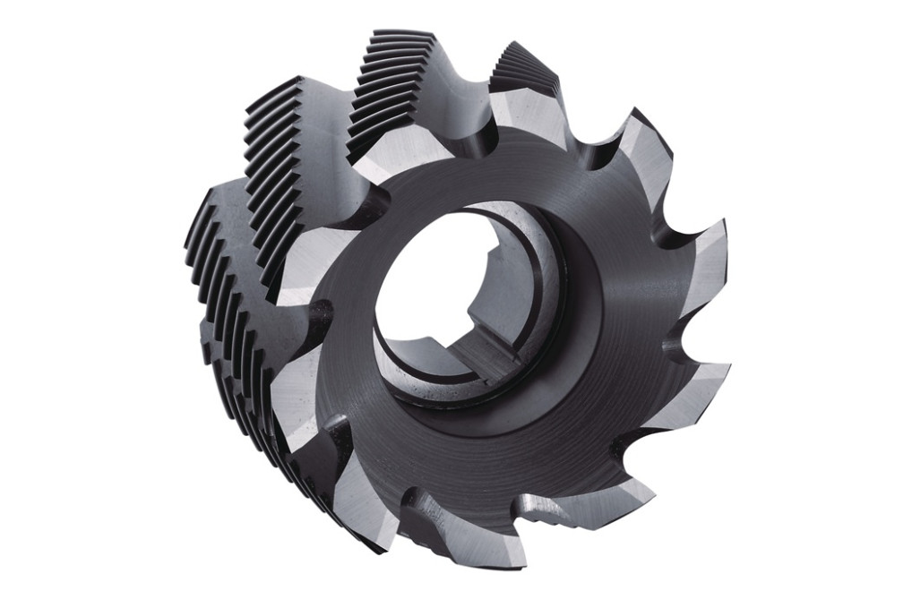 Walzenstirnfräser DIN 1880 Typ NR D.63mm HSS Co5 TiCN Z.8 TECWERK