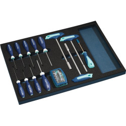 Werkzeugmodul 37 tlg.3 3 Modul Werkzeugsatz TECWERK