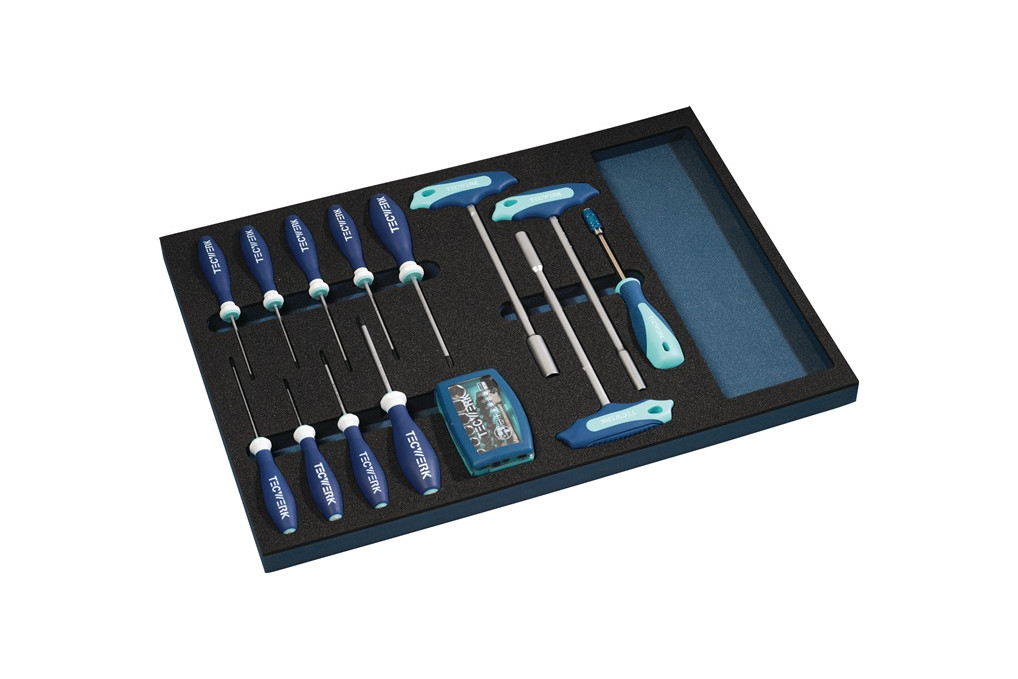 Werkzeugmodul 37 tlg.3 3 Modul Werkzeugsatz TECWERK