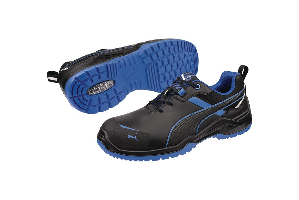 Sicherheitsschuh KRYPTON BLUE LOW Gr.42 W.11 schwarz blau