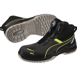 Sicherheitsstiefel Krypton green mid disc S3S Gr.40 W.11 schwarz grün