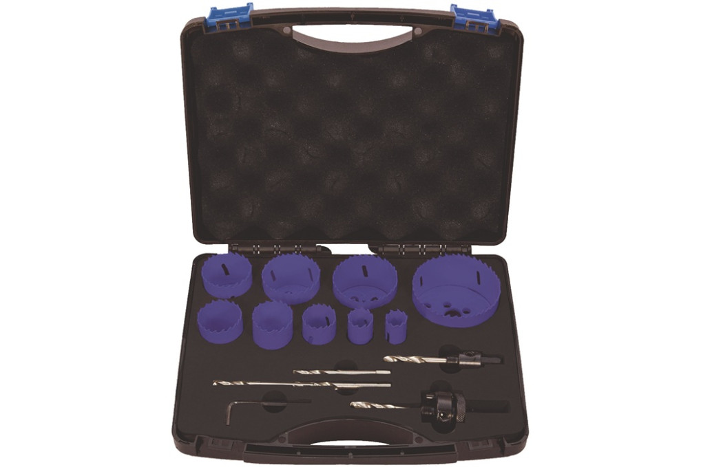 Lochsägensatz 13 tlg.19 68mm Schnitt T.38mm HSS Co8 TECWERK