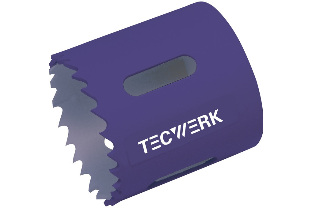 Lochsäge D.24mm Schnitt T.38mm HSS Co8 o.Zub.TECWERK