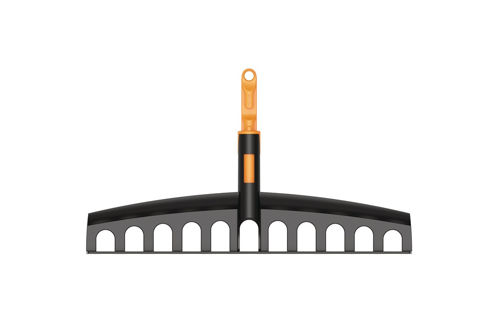 Kunststoffrechen OneClick Arbeits B.409mm Zinken L.80mm 12 Zinken FISKARS