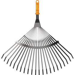 Fächerbesen OneClick Arbeits B.375mm Metall 20 Metallzinken FISKARS