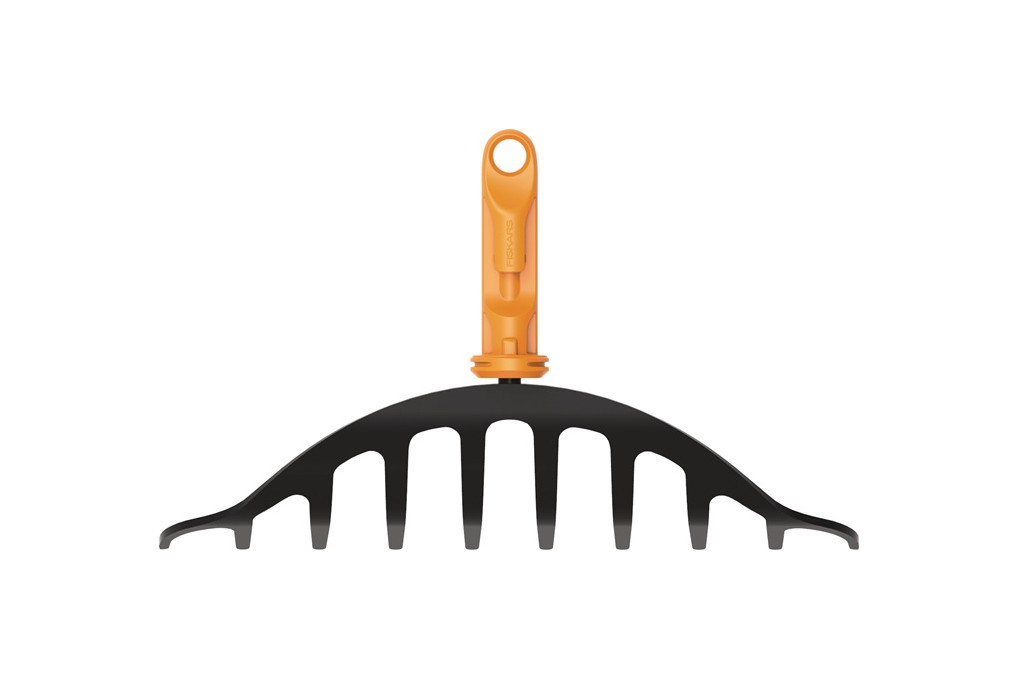 Rosenrechen OneClick Arbeits B.243mm Zinken L.65mm 10 Zinken FISKARS