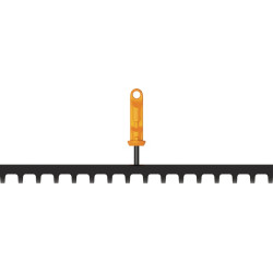 Rechen OneClick Arbeits B.413mm Zinken L.75mm 16 Zinken FISKARS