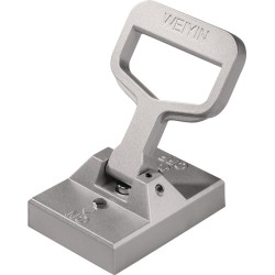 Plattenmagnet L140xB140xH28mm m.Handgriff u.Abdruckbolzen Gesamt H.180mm 1 kN