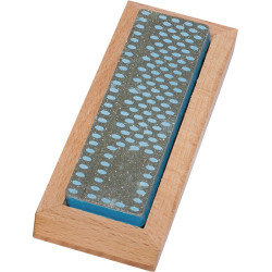 Diamantabziehstein L100xB25xHmm Diamanat mittel blau im HO Kasten MÜLLER