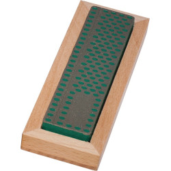 Diamantabziehstein L100xB25xHmm Diamanat ext.fein grün im HO Kasten MÜLLER