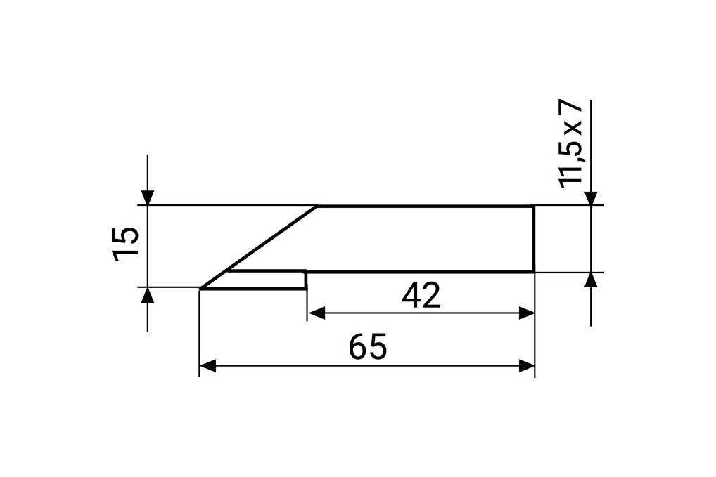 Anreißnadel f.Messber.350mm H.PREISSER