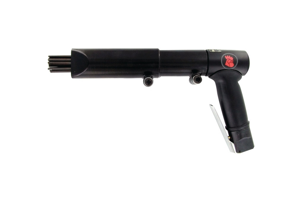 Druckluftnadelentroster RR 2110NS 3000min ¹ 19x3mm 23,5mm RED ROOSTER