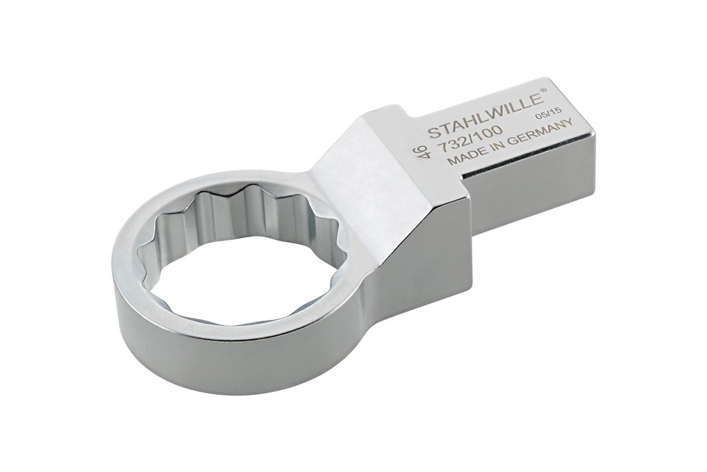 Ring Einsteckwerkzeug 732 100 SW 55mm 22x28mm CV Stahl STAHLWILLE