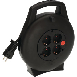 Kabelbox Vario Line VL2 X 4fach Kabel L.10m schwarz Ku. IP20 BRENNENSTUHL