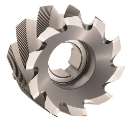 Walzenstirnfräser DIN 1880 Typ HR D.80mm HSS Co5 Z.10 TECWERK