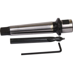 Aufnahmeschaft MK 2 m.Zentrierbohrer HM Lochsägen 31 100mm TECWERK