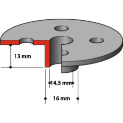 Kopierhülse 16,0mm