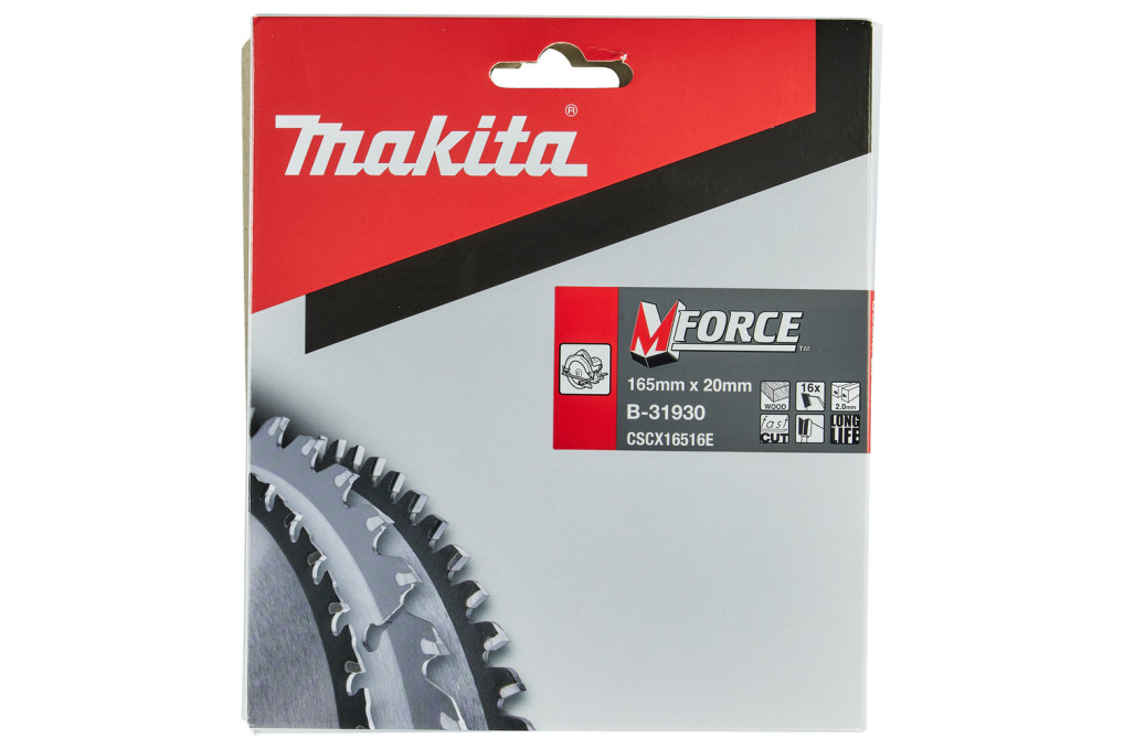 MFORCE Sägeblatt 165x20x16Z