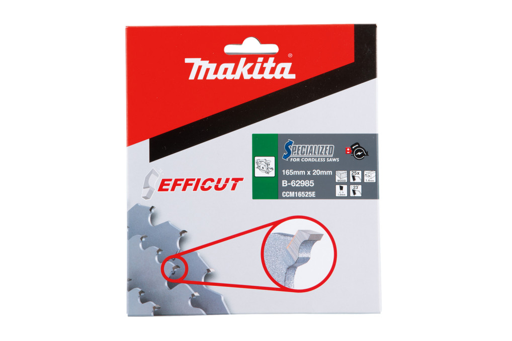 EFFICUT Sägeblatt 165x20 mm,