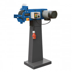 Bandschleifmaschine Metallkraft MBSM 100-140-2 (400V) Aktions-Set inkl. Unterbau