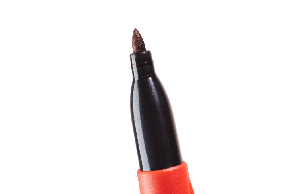 INKZALL Permanentmarker schwarz (4ST)