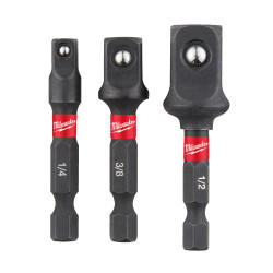 Shockwave Adapter-Set 1/4" 3-tlg