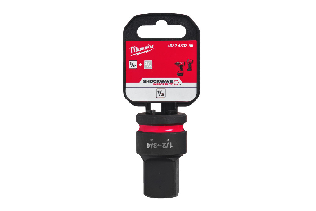 SHOCKWAVE Adapter 1/2" auf 3/4"