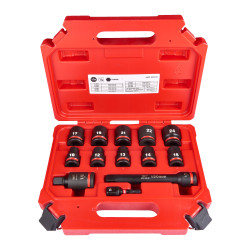 Schlagnuss-Set 1/2"kurz(13tlg.)SHOCKWAVE