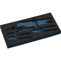 Werkzeugmodul Leereinlage 1 3 Modul 2000 871 230 4 tlg.TECWERK