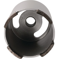 Diamantdosensenker 3290 D.68mm L.95mm 1 f. Gasbeton,Natur ,Kalksandstein M16 Diamantdosensenker 3290 D.68mm L.95mm 1 f. Gasbeton,Natur ,Kalksandstein M16