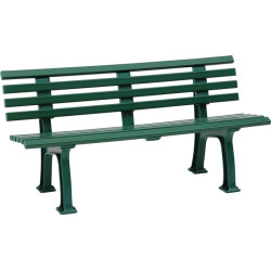 Parkbank L1500xB540xH740mm Ku. 13,6kg grün