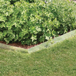 Rasen  u.Gestaltungskante L118xH12cm verz.Metall WINDHAGER