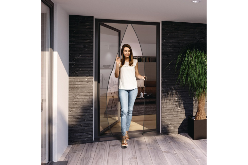 Magnetvorhang H220xB110cm anth.UV beständig Ja WINDHAGER