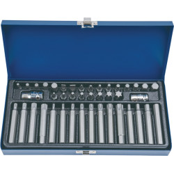 Kraftschraubersatz 40 tlg.lang,Schlitz PH i6 KT. XZN T TECWERK