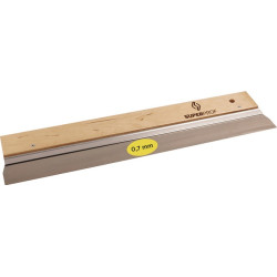 Flächendekorspachtel B.480mm Softgriff Edelstahlblatt 0,4mm Super Prof