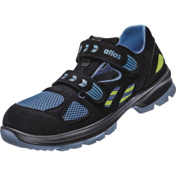 Sicherheitssandale FLASH 4605 XP ESD Gr.40 W.10 black royal blue neon yellow