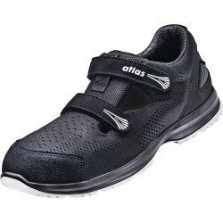 Sicherheitssandale RUNNER 145 ESD Gr.42 W.10 black white S1P SRC EN20345 ATLAS