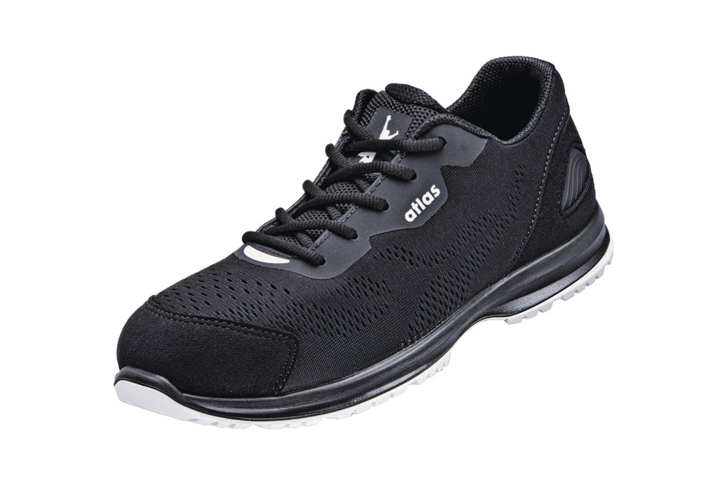 Sicherheitsschuh RUNNER 155 ESD Gr.44 W.10 schwarz weiß S1P SRC EN20345 ATLAS