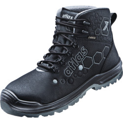 Sicherheitsstiefel XT 500 GTX Gr.40 W.10 black anthrazit S3 SRC EN20345 ATLAS
